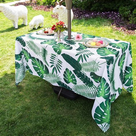 This waterproof tablecloth is made from hard-wearing material, used in the manufacture of outdoor camping equipment. . Waterproof tablecloth